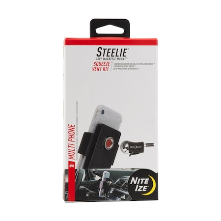 Nite Ize Black/Gray Squeeze Vent Kit For MagSafe Phones	 Cases and Wireless Chargers STSVK-11-R8